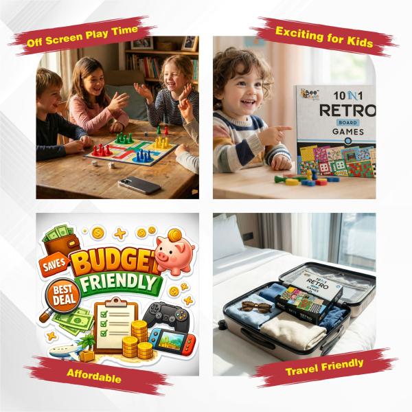 10 In 1 Retro Board Game
